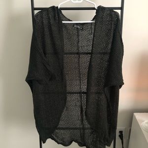 Olive Green Thin Short Sleeve Sweater
